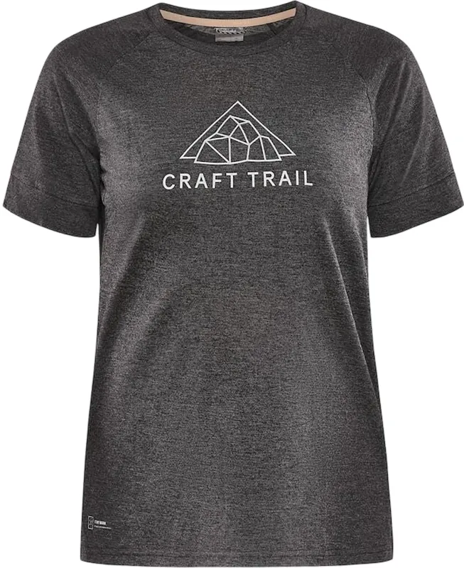 ADV Trail Wool Short Sleeve Trail Running T-Shirt - Women's|-|T-shirt de course sur sentier à manches courtes en laine ADV Trail - Femme made by Craft