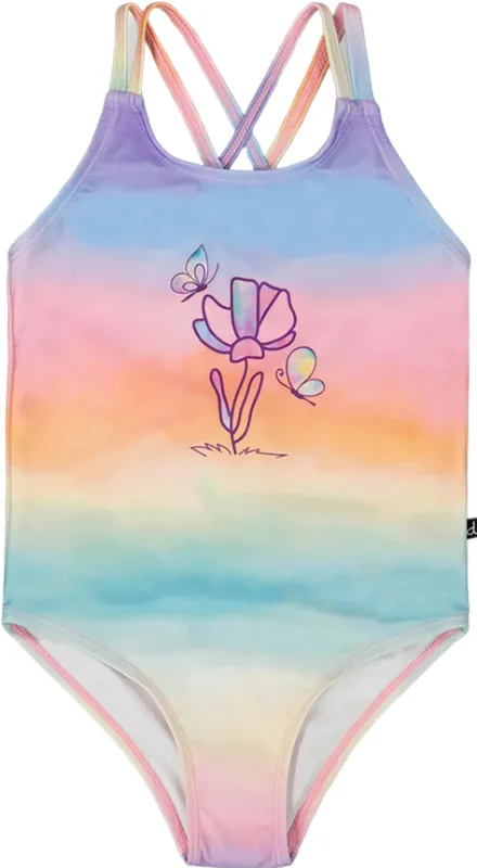 Printed One-Piece Swimsuit - Big Girl|-|Maillot de bain une pièce imprimé - Grande fille sold by Altitude Sports