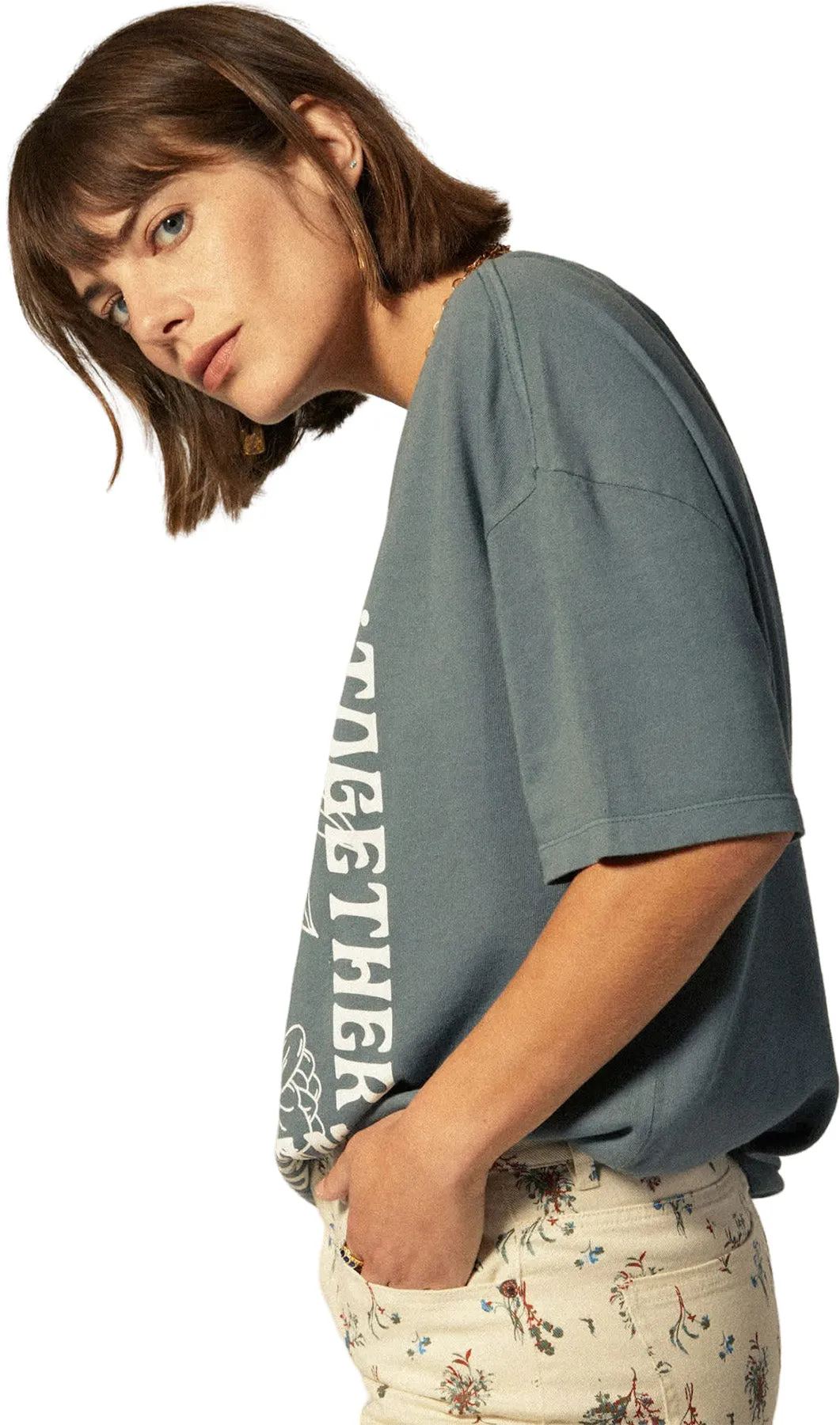 Bloom Oversized Boyfriend T-Shirt - Women's|-|T-shirt à coupe garçonne surdimensionnée Bloom - Femme sold by Altitude Sports product image thumbnail 5