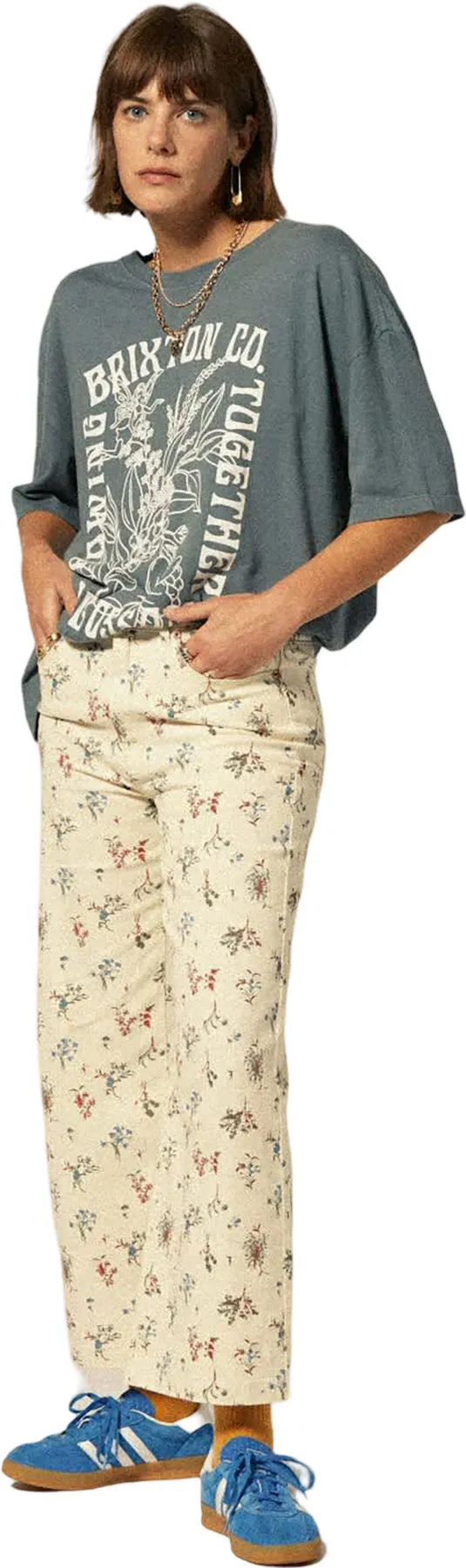 Bloom Oversized Boyfriend T-Shirt - Women's|-|T-shirt à coupe garçonne surdimensionnée Bloom - Femme sold by Altitude Sports product image thumbnail 2