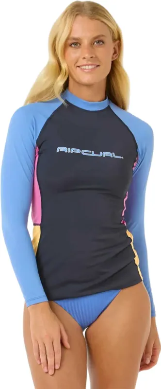 Block Party UPF 50+ Long Sleeve T-Shirt - Women's|-|T-shirt à manches longues Block Party UPF 50+ - Femme made by Ripcurl
