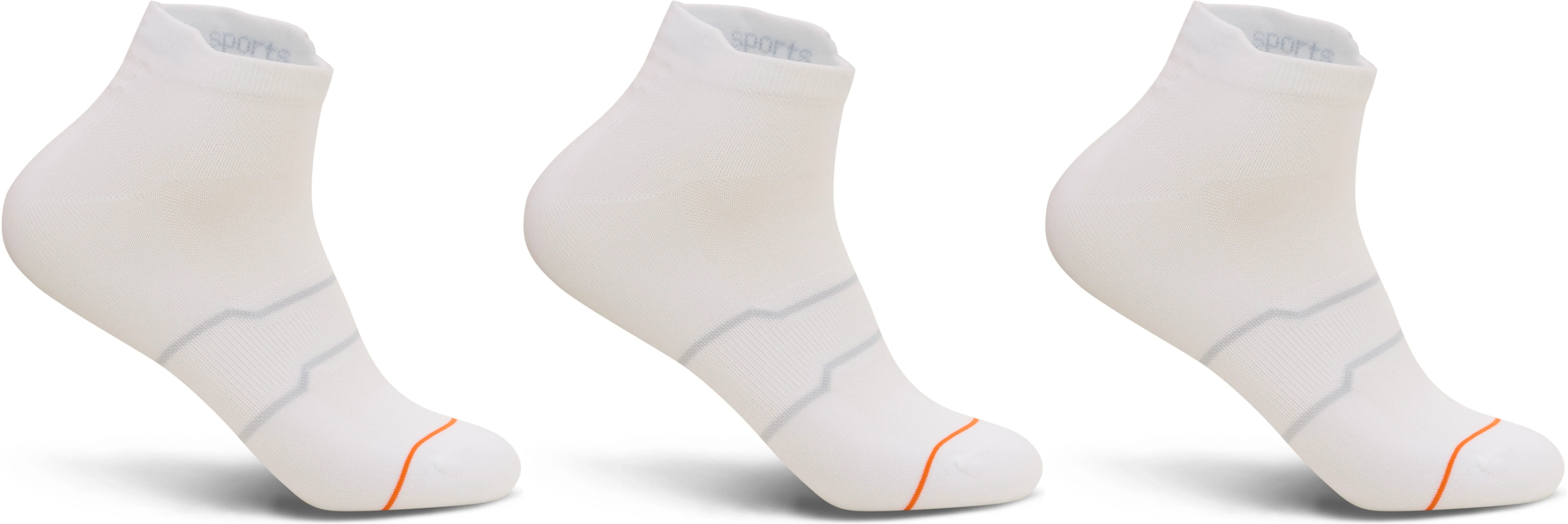 Nylon Performance Ankle Cushionless Socks - 3-pack - Unisex|-|Chaussettes basses de performance en nylon sans matelassage - Paquet de 3 - Unisexe sold by Altitude Sports