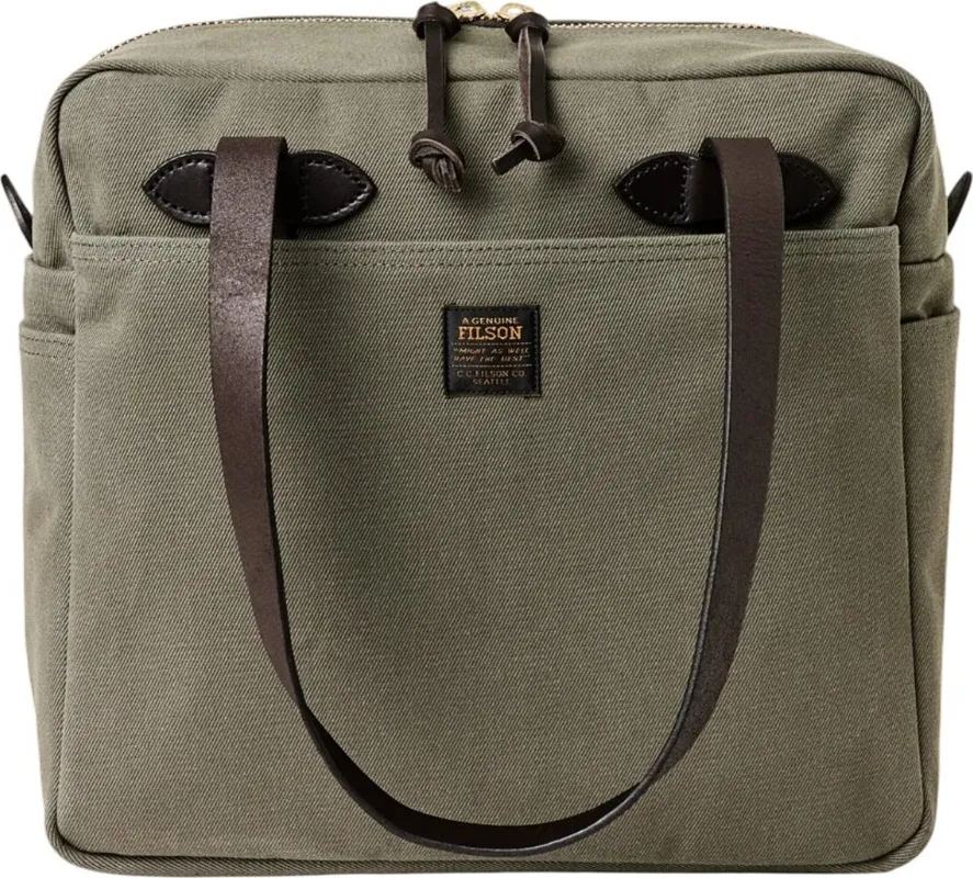 Rugged Twill Zipper Tote Bag|-|Sac fourre-tout à glissière en sergé robuste sold by Altitude Sports