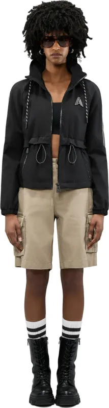 Enneth Hooded Windbreaker Jacket with Adjustable Waist - Women's|-|Manteau coupe-vent à capuchon avec taille ajustable Enneth - Femme sold by Altitude Sports