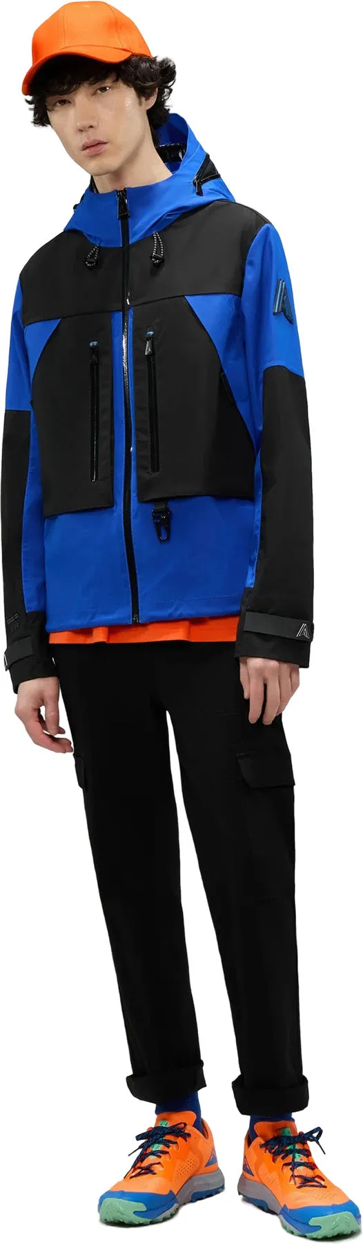 Vallandry Windbreaker Jacket with Branded Extendable Hood - Men's|-|Manteau coupe-vent avec capuchon extensible Vallandry - Homme sold by Altitude Sports