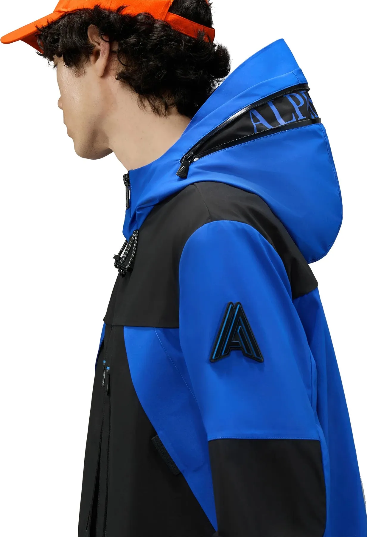 Vallandry Windbreaker Jacket with Branded Extendable Hood - Men's|-|Manteau coupe-vent avec capuchon extensible Vallandry - Homme sold by Altitude Sports product image thumbnail 3