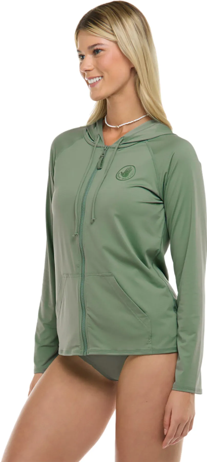 Smoothies Barbara Hoodie Rashguard - Women's|-|Maillot de surf à capuchon Smoothies Barbara - Femme sold by Altitude Sports product image thumbnail 4