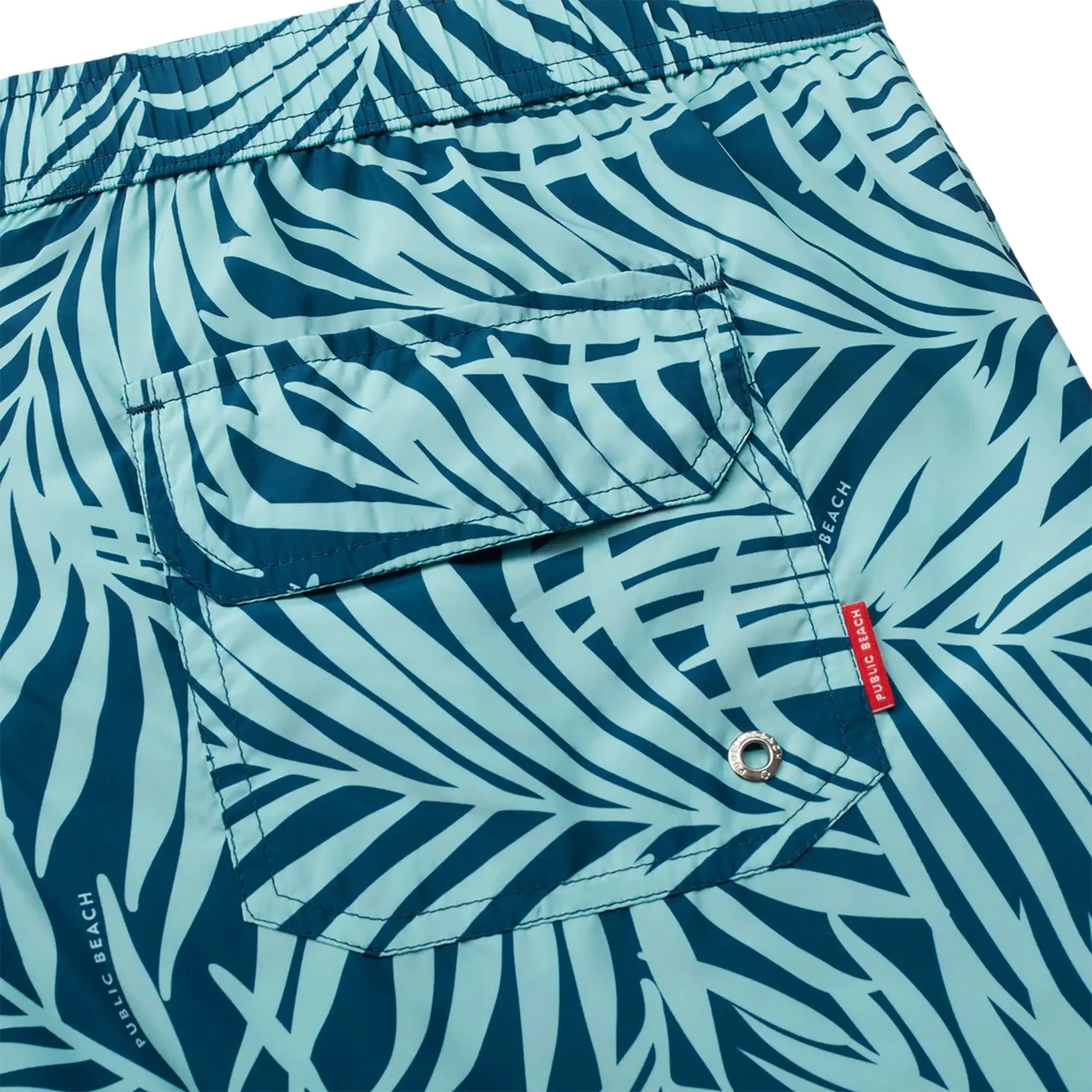 Leafy Oasis Swim Shorts with Mesh Brief 6.5" - Men's |-|Short de bain avec slip en mesh Leafy Oasis 6.5" - Homme sold by Altitude Sports
