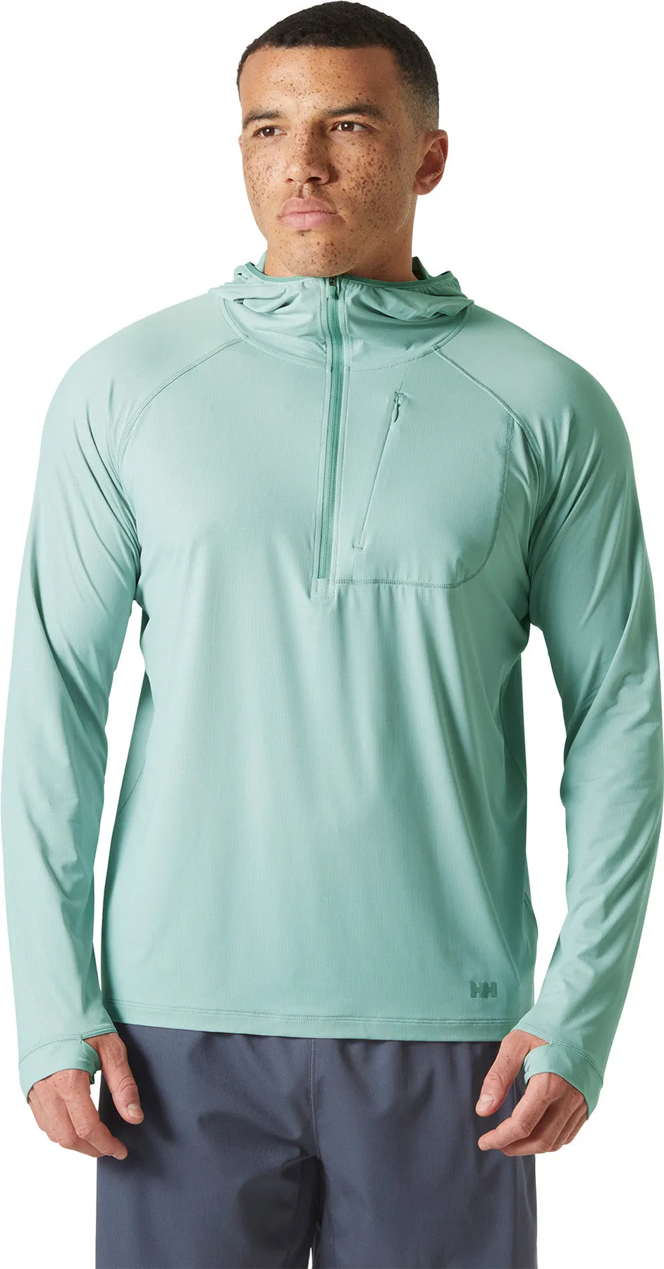 Shine Solen Half-Zip Sun Hoodie - Men's|-|Chandail à capuchon solaire demi-glissière Shine Solen - Homme sold by Altitude Sports product image thumbnail 4