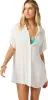 Saltwater Solids Carlee Woven Cover-Up Shirt Dress - Women's|-|Robe chemise cache-maillot tissée Saltwater Solids Carlee - Femme sold by Altitude Sports