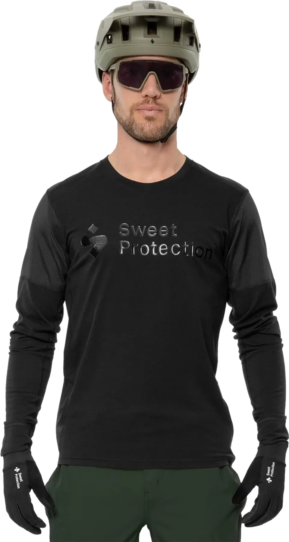 Hunter Merino Hybrid Long Sleeve Jersey - Men's|-|Maillot à manches longues hybride en laine mérinos Hunter - Homme sold by Altitude Sports product image thumbnail 5