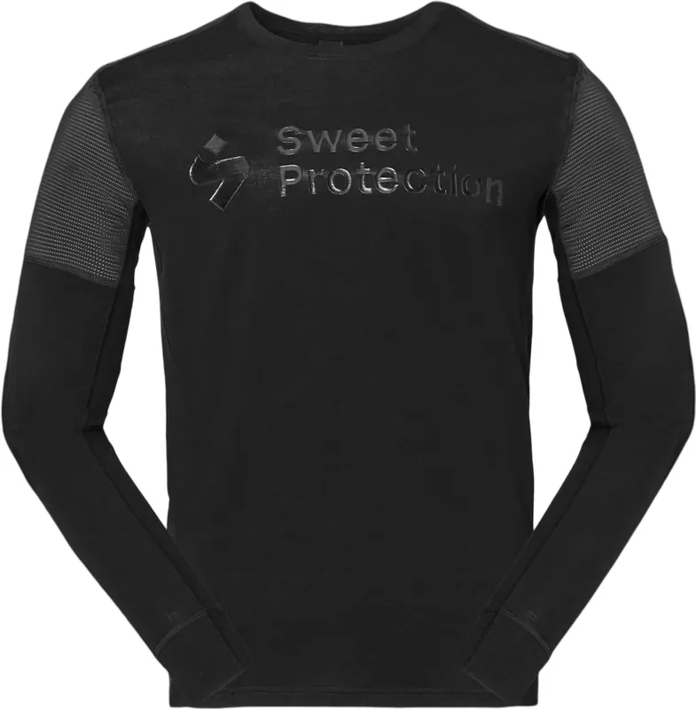 Hunter Merino Hybrid Long Sleeve Jersey - Men's|-|Maillot à manches longues hybride en laine mérinos Hunter - Homme sold by Altitude Sports