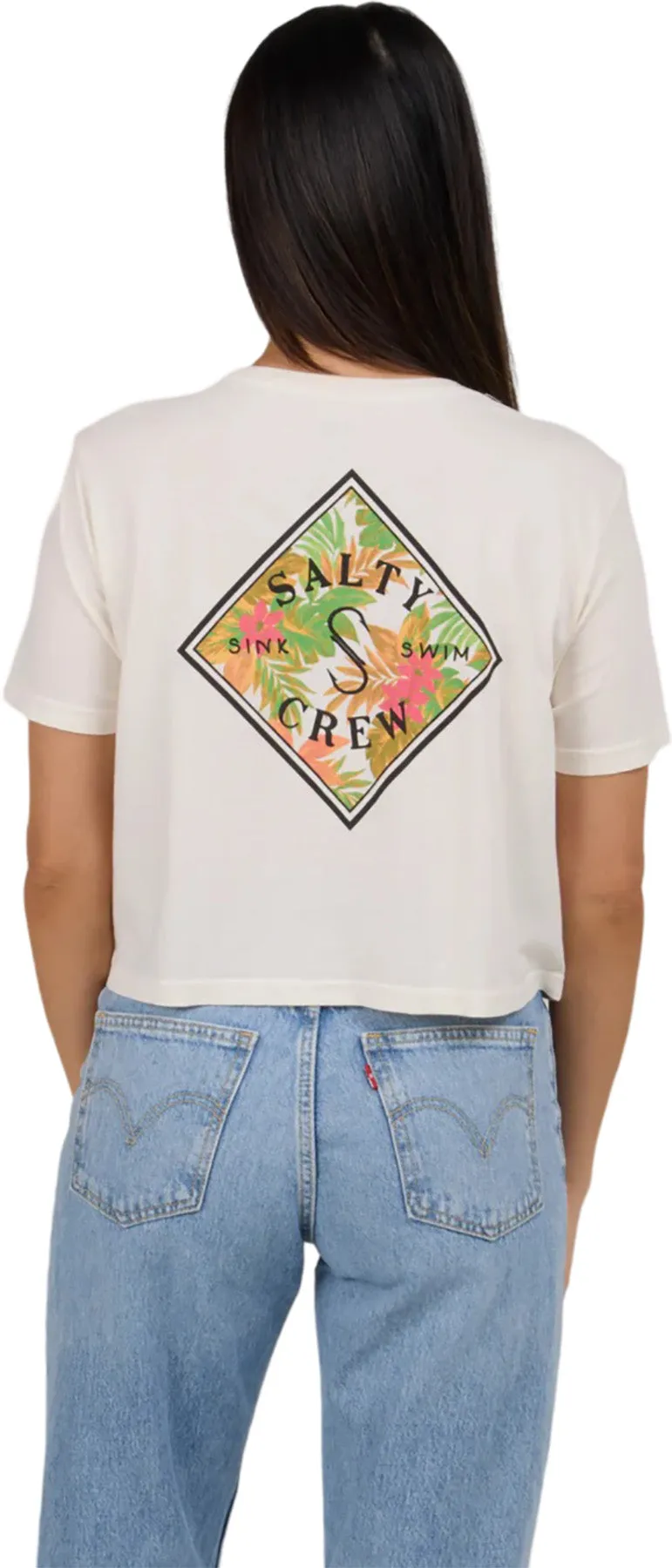 Tippet Fill Crop T-Shirt - Women's|-|T-shirt écourté Tippet Fill - Femme sold by Altitude Sports product image thumbnail 4