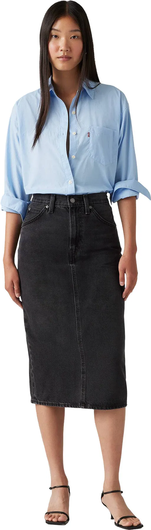 High Rise Slit Skirt - Women's|-|Jupe fendue taille haute - Femme sold by Altitude Sports product image thumbnail 3