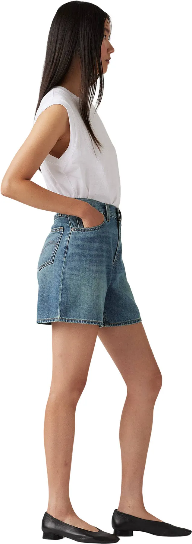 High Rise Baggy Shorts - Women's|-|Short bouffant taille haute - Femme sold by Altitude Sports product image thumbnail 3