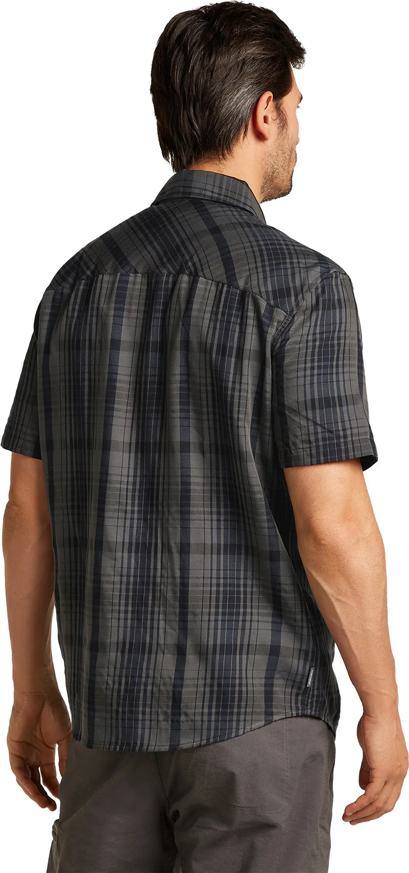 Merino 125 Cool-Lite Steveston Short Sleeve Plaid Shirt - Men's|-|Chemise à carreaux à manches courtes en mérinos 125 Cool-Lite Steveston - Homme sold by Altitude Sports product image thumbnail 3