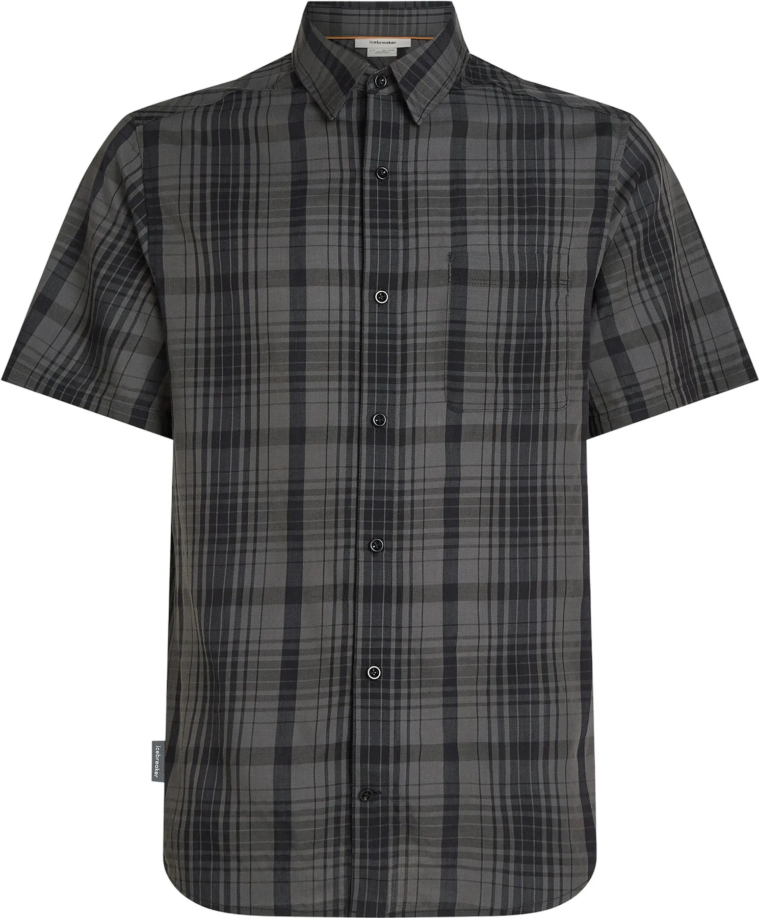 Merino 125 Cool-Lite Steveston Short Sleeve Plaid Shirt - Men's|-|Chemise à carreaux à manches courtes en mérinos 125 Cool-Lite Steveston - Homme sold by Altitude Sports