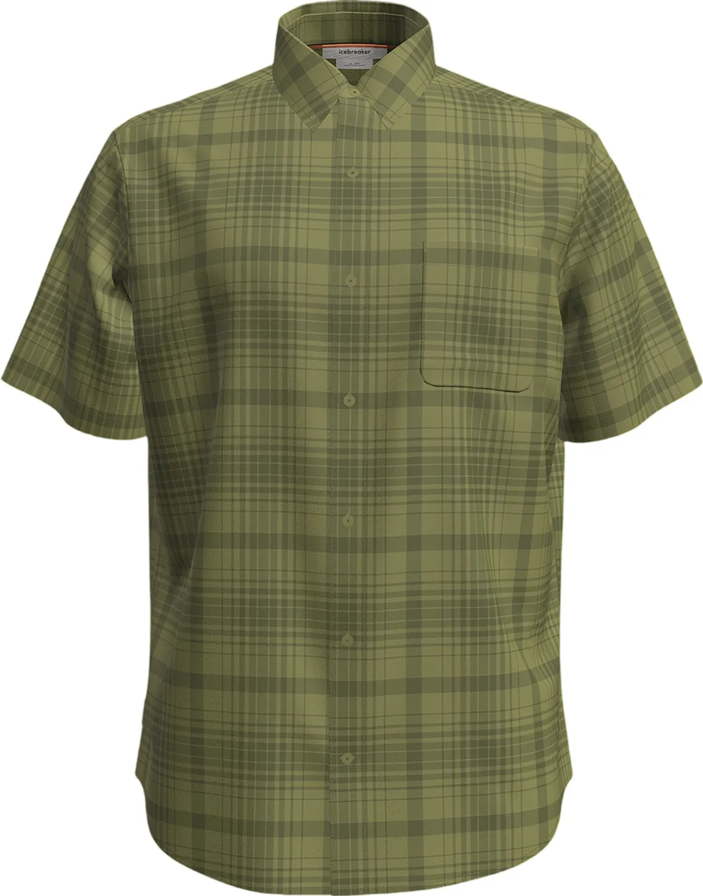 Merino 125 Cool-Lite Steveston Short Sleeve Plaid Shirt - Men's|-|Chemise à carreaux à manches courtes en mérinos 125 Cool-Lite Steveston - Homme sold by Altitude Sports product image thumbnail 4