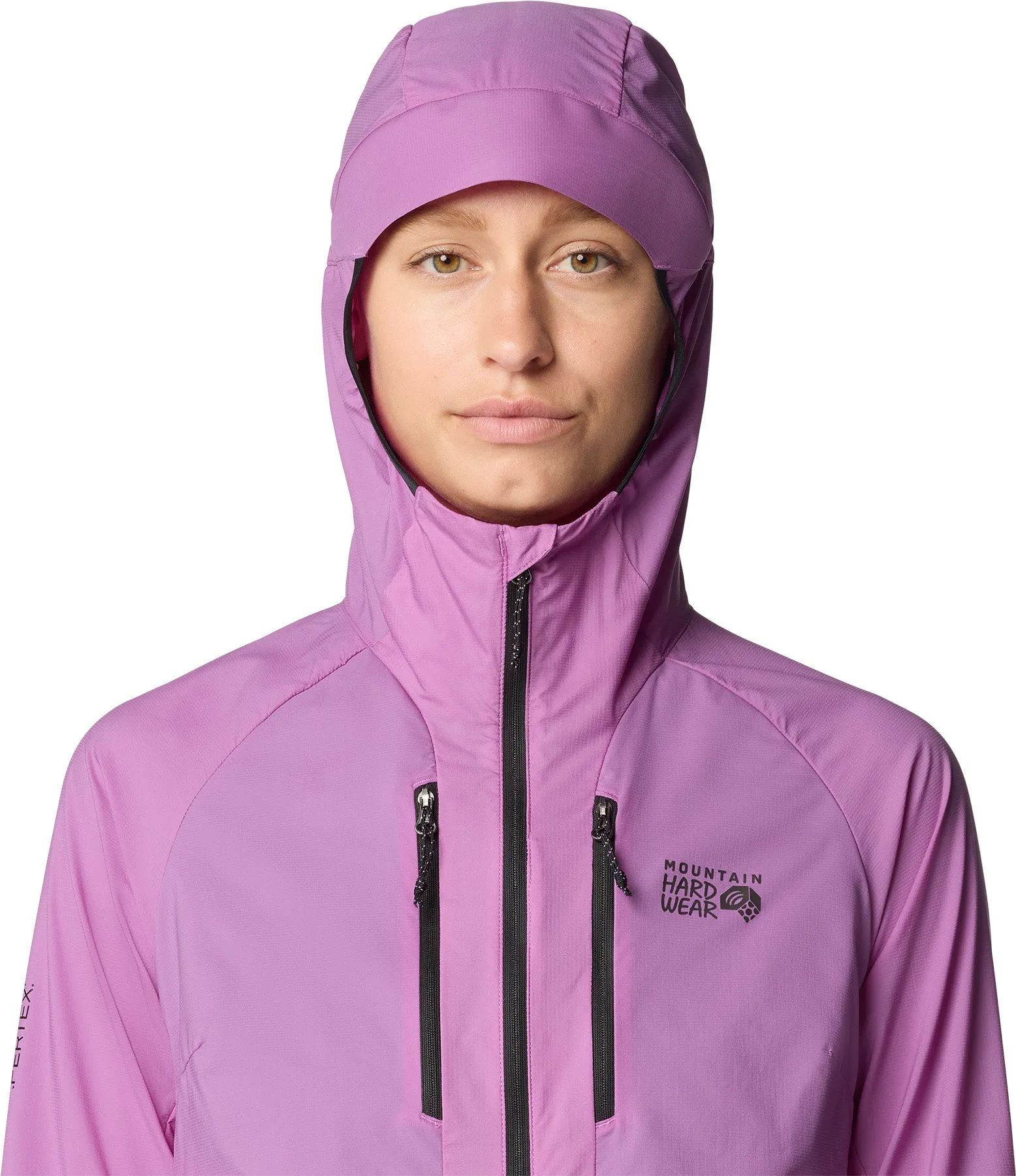 Kor AirShell Hybrid Hooded Jacket - Women's|-|Manteau à capuchon hybride Kor AirShell - Femme sold by Altitude Sports product image thumbnail 4