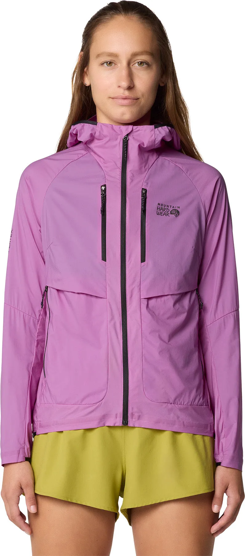 Kor AirShell Hybrid Hooded Jacket - Women's|-|Manteau à capuchon hybride Kor AirShell - Femme sold by Altitude Sports