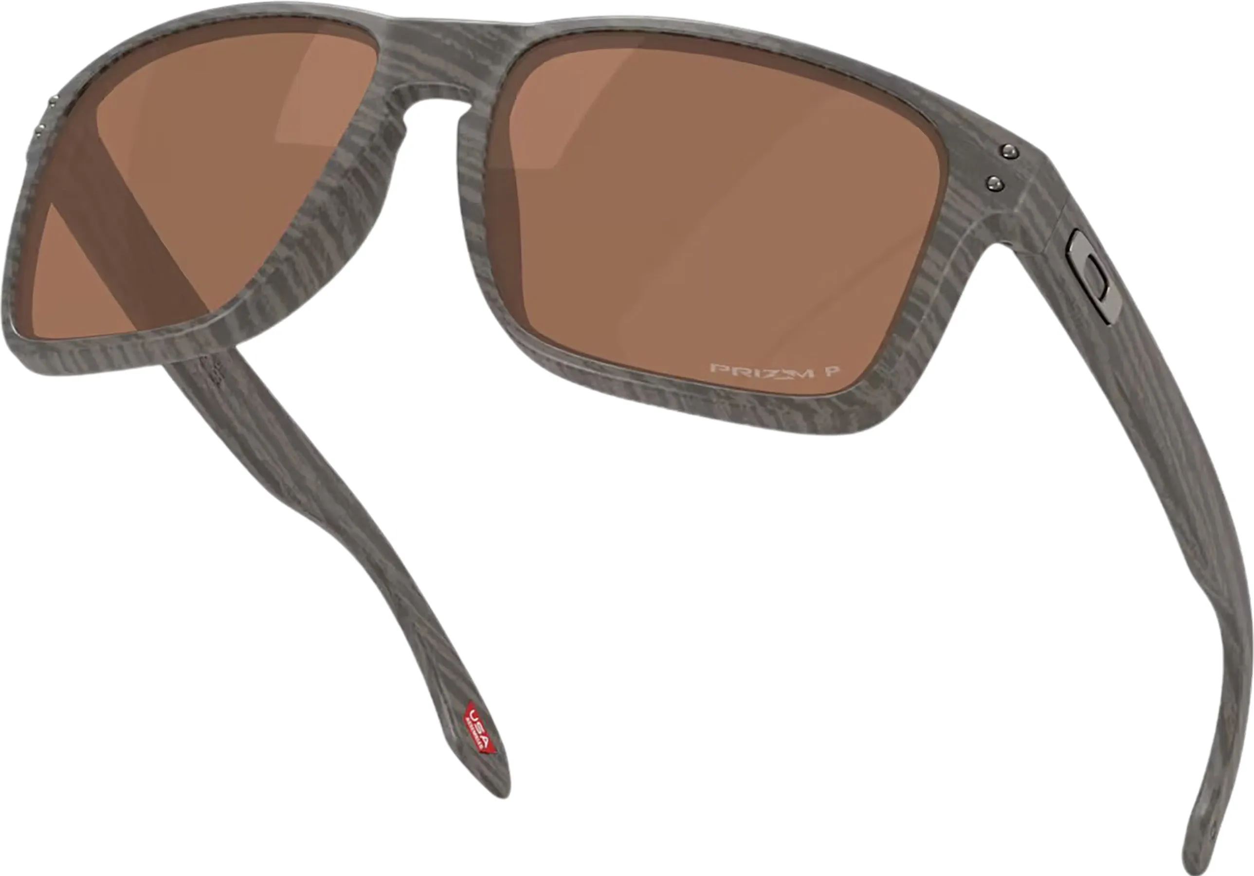 Holbrook XXL Sunglasses - Woodgrain - Prizm Tungsten Polarized Lens|-|Lunettes de soleil Holbrook XXL - Woodgrain - Verres Prizm Tungsten Polarized sold by Altitude Sports product image thumbnail 2