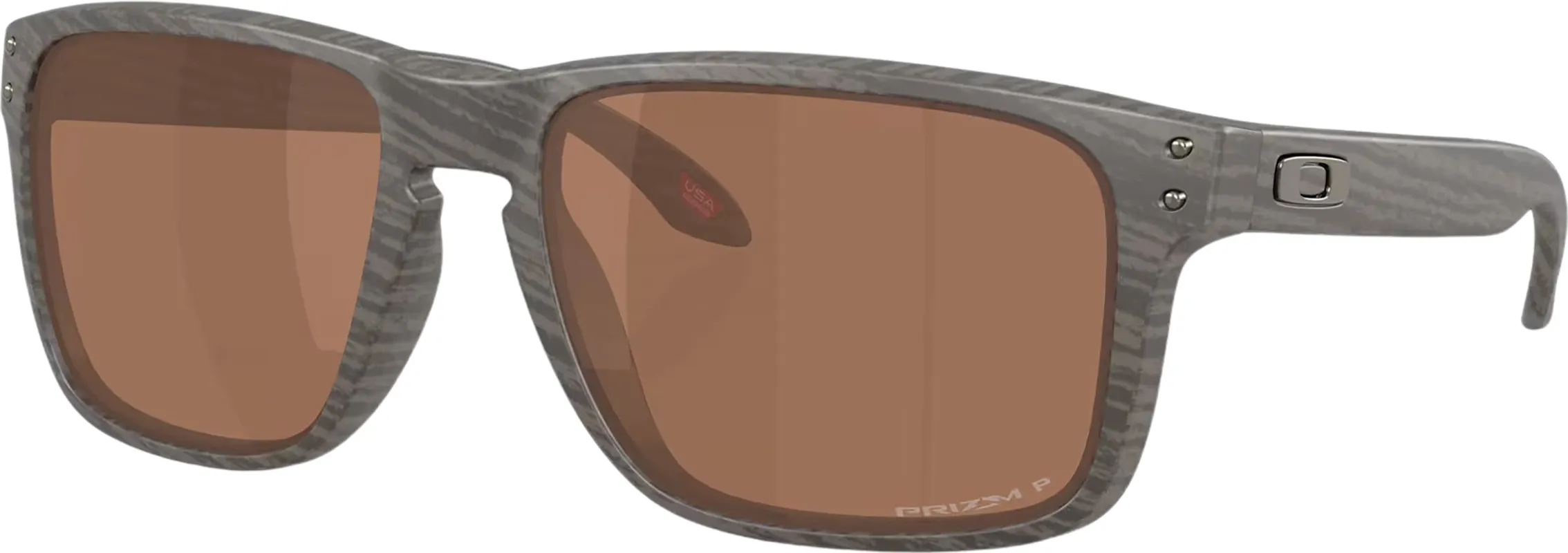 Holbrook XXL Sunglasses - Woodgrain - Prizm Tungsten Polarized Lens|-|Lunettes de soleil Holbrook XXL - Woodgrain - Verres Prizm Tungsten Polarized sold by Altitude Sports