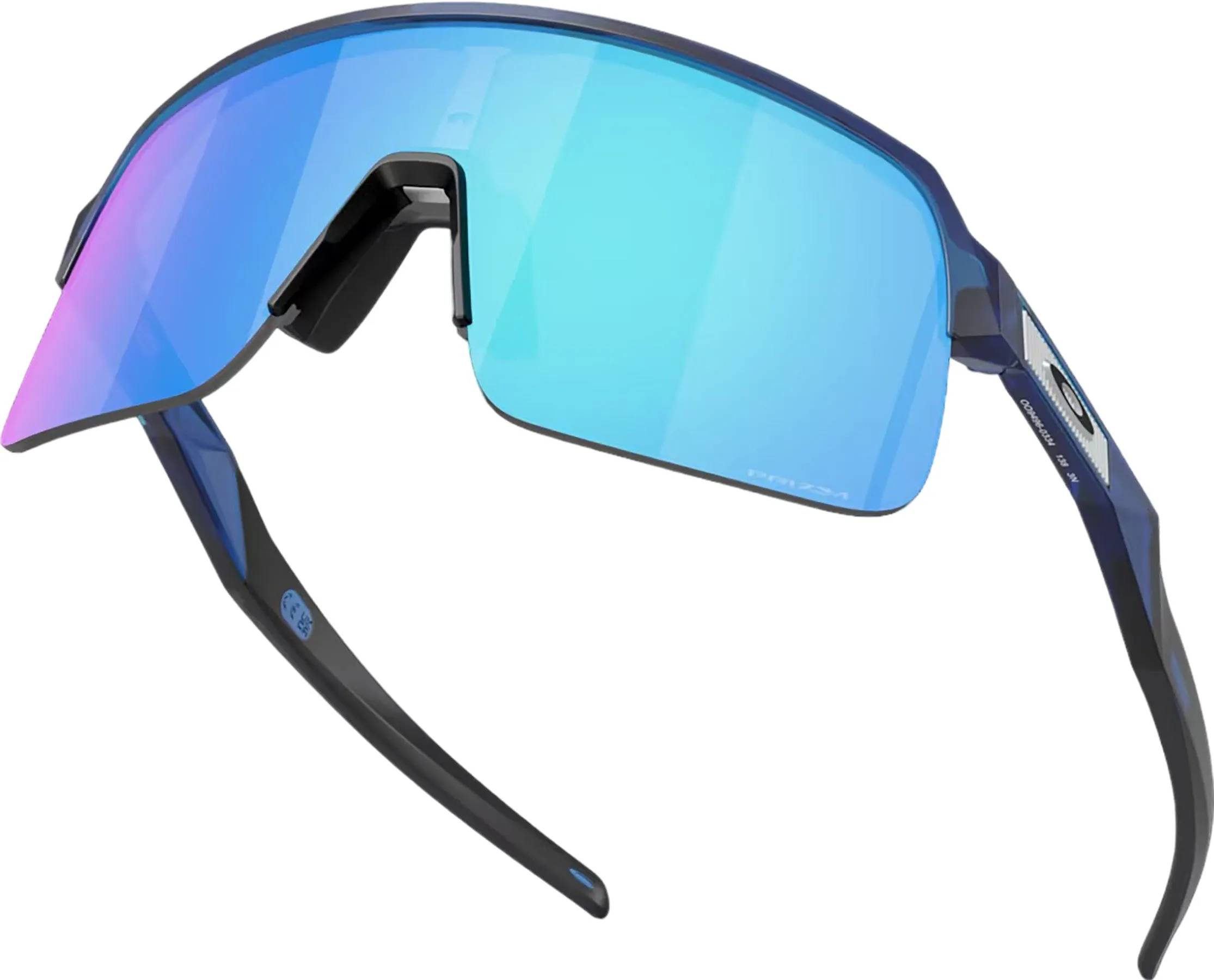 Sutro Lite S Sunglasses - Matte Transparent Blue - Prizm Sapphire Lens|-|Lunettes de soleil Sutro Lite S - Matte Transparent Blue - Verres Prizm Sapphire sold by Altitude Sports product image thumbnail 2