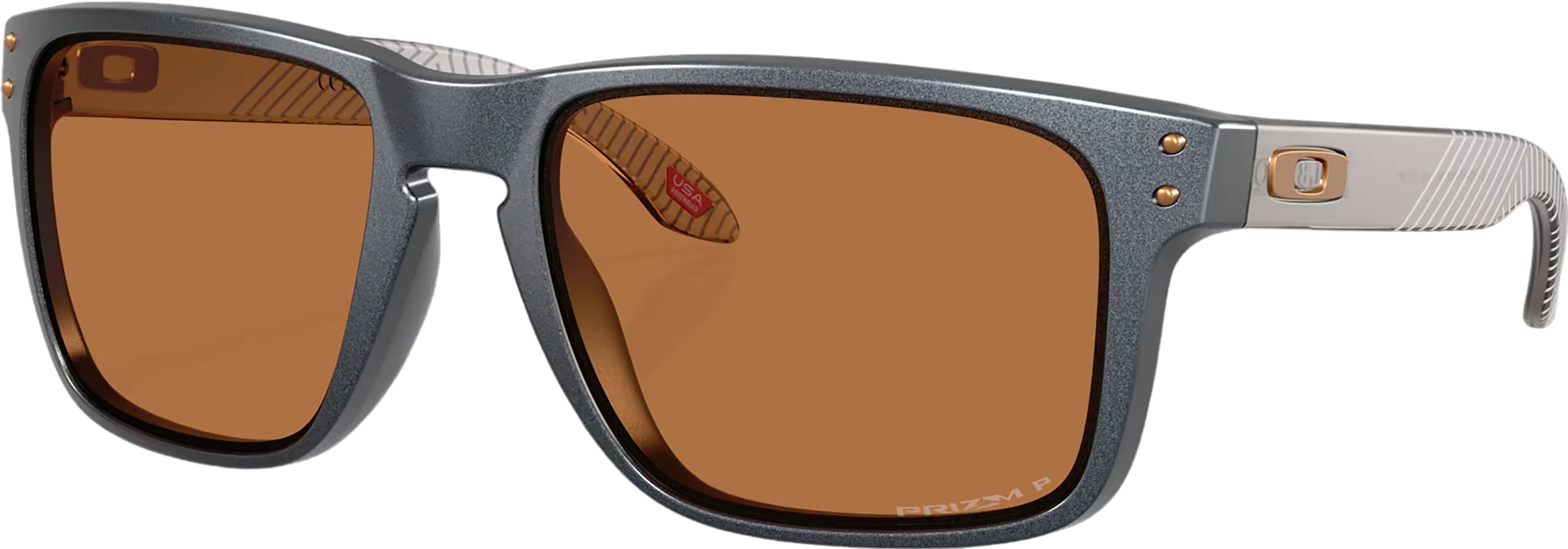 Holbrook XL Forge Collection Sunglasses - Blue Steel - Prizm Bronze Polarized Lens|-|Lunettes de soleil Holbrook XL Forge Collection - Blue Steel - Verres Prizm Bronze Polarized sold by Altitude Sports