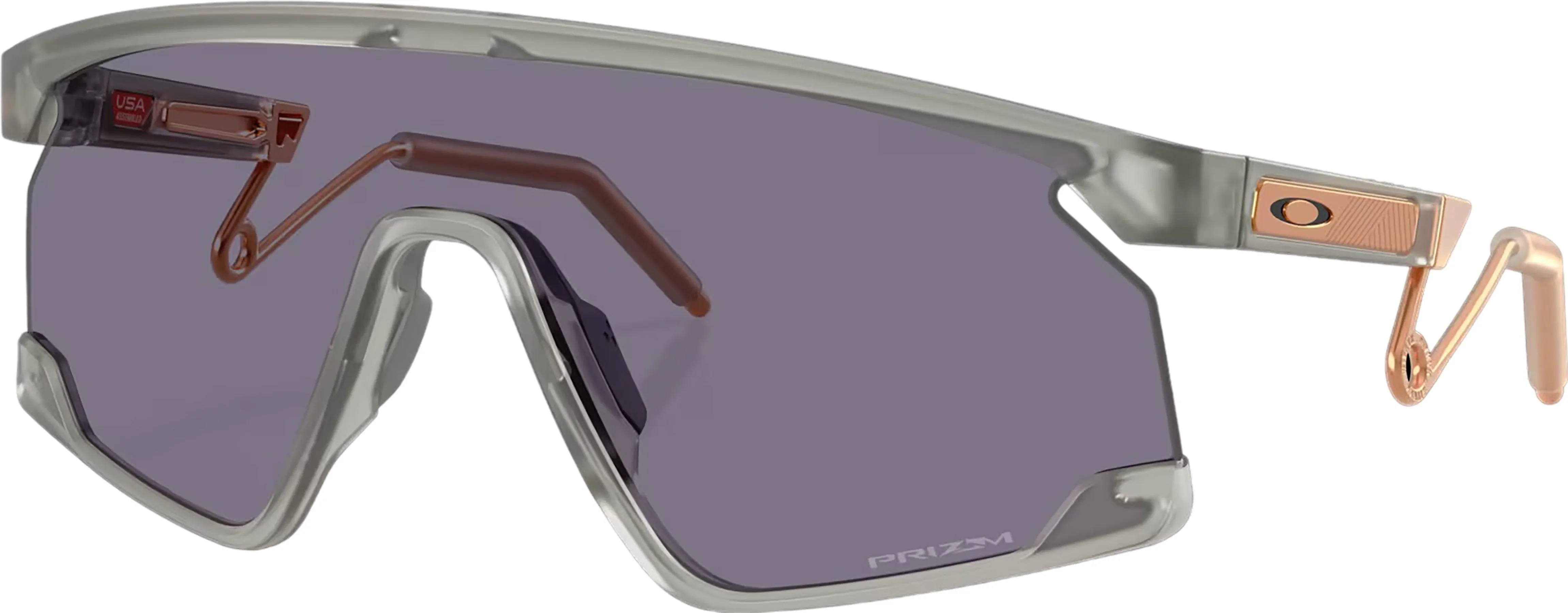 BXTR Metal Forge Collection Sunglasses - Transparent Grey Ink - Prizm Grey Lens|-|Lunettes de soleil BXTR Metal Forge Collection - Transparent Grey Ink - Verres Prizm Grey sold by Altitude Sports