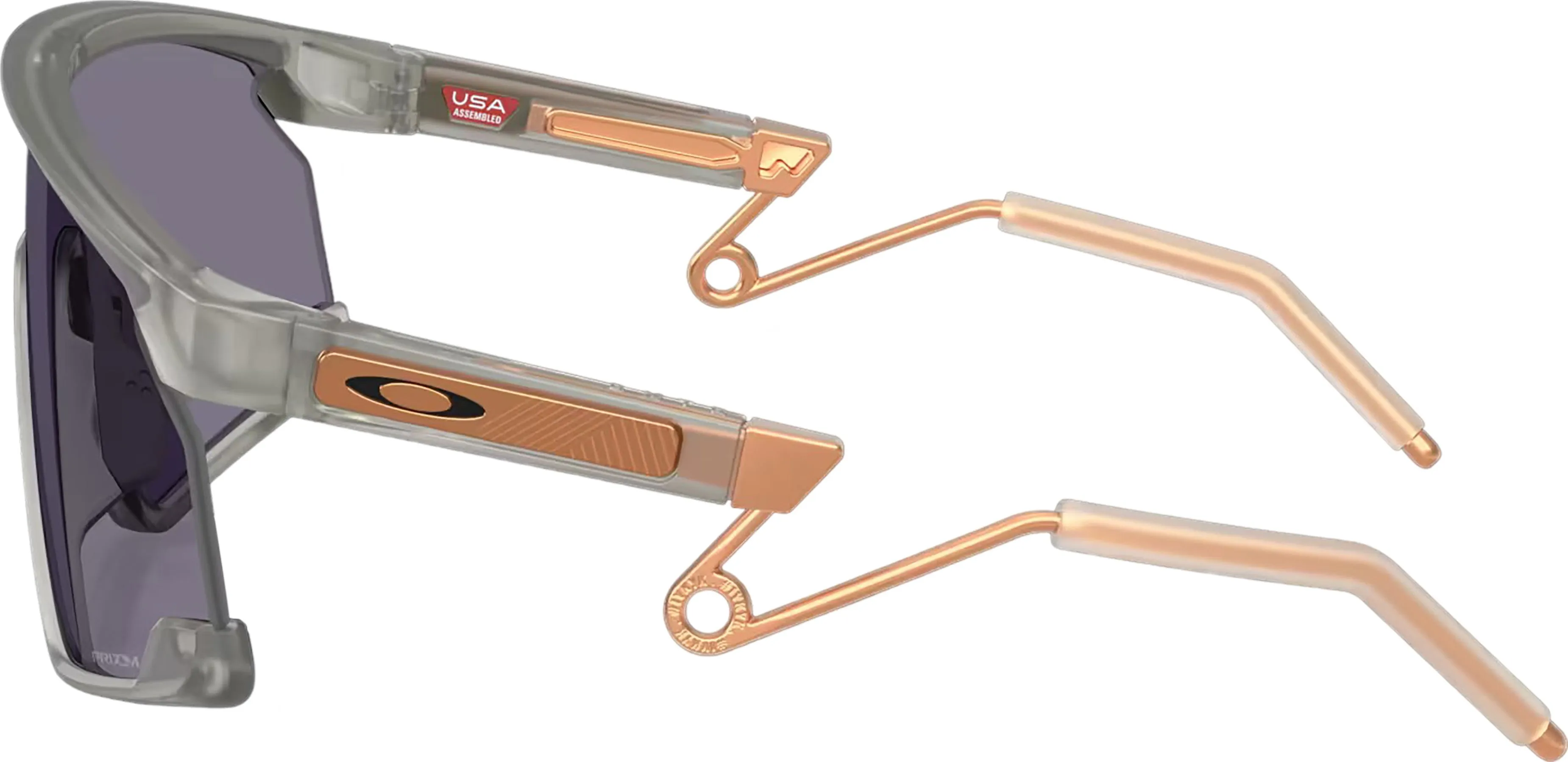 BXTR Metal Forge Collection Sunglasses - Transparent Grey Ink - Prizm Grey Lens|-|Lunettes de soleil BXTR Metal Forge Collection - Transparent Grey Ink - Verres Prizm Grey sold by Altitude Sports product image thumbnail 5