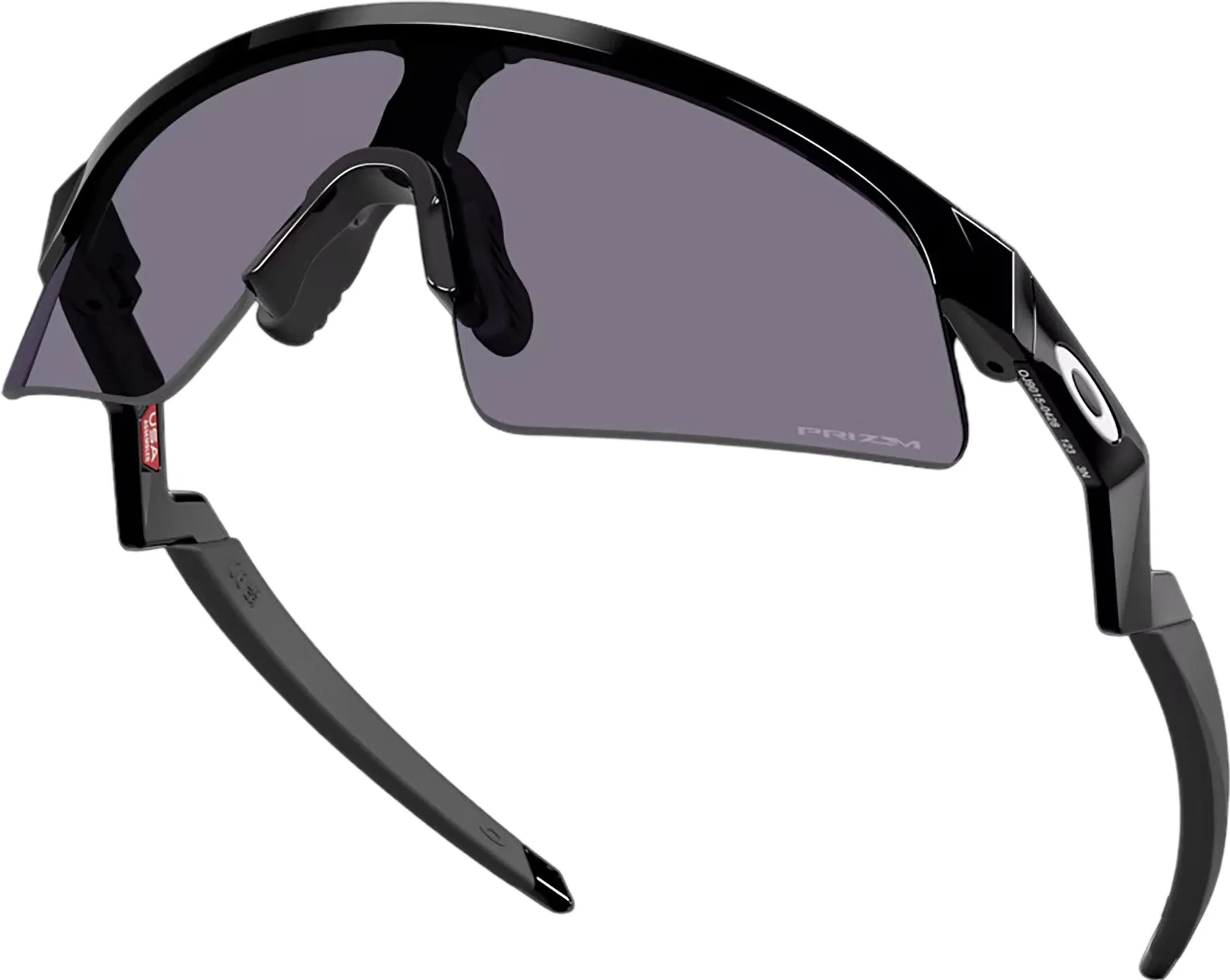 Resistor Sweep Sunglasses - Polished Black - Prizm Grey Lens - Youth|-|Lunettes de soleil Resistor Sweep - Polished Black - Verres Prizm Grey - Jeune sold by Altitude Sports product image thumbnail 2