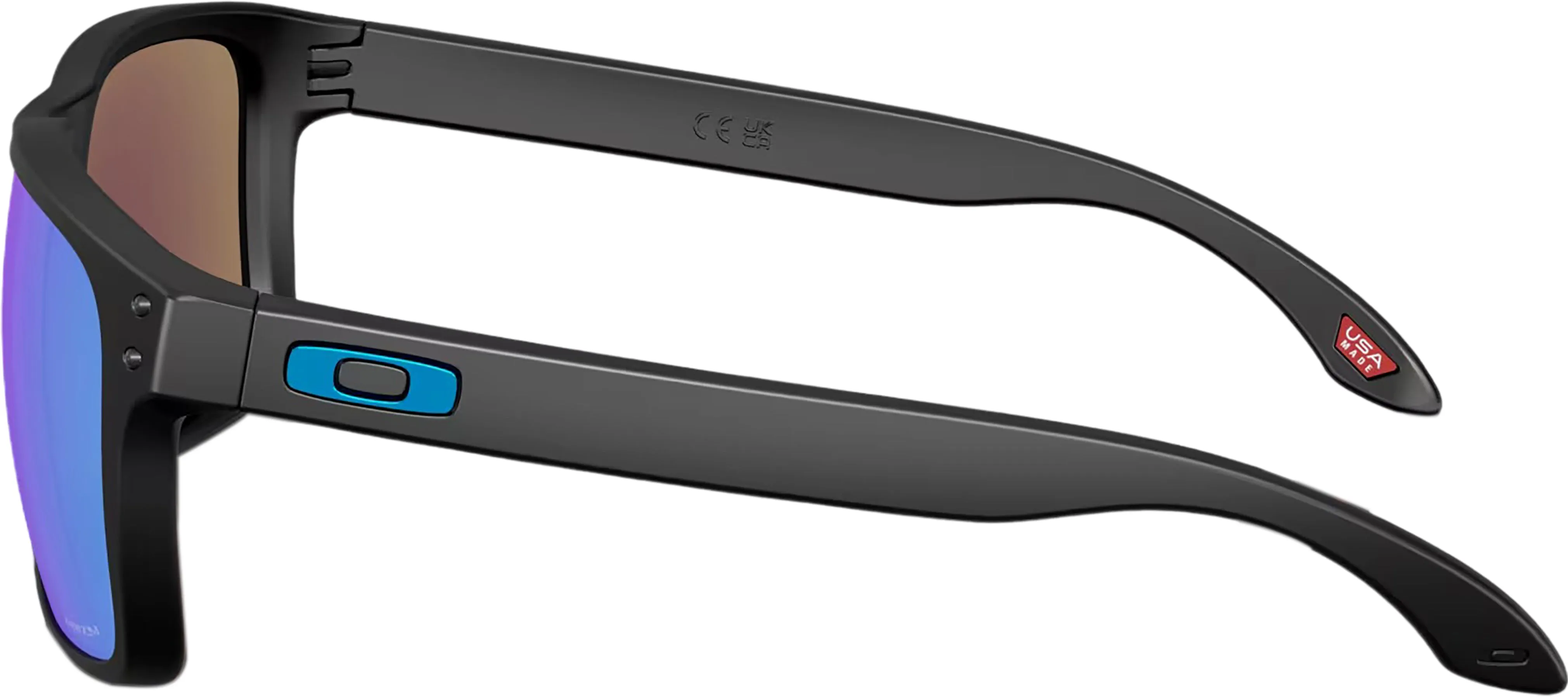 Holbrook XXL Sunglasses - Matte Black - Prizm Sapphire Lens|-|Lunettes de soleil Holbrook XXL - Matte Black - Verres Prizm Sapphire sold by Altitude Sports product image thumbnail 4