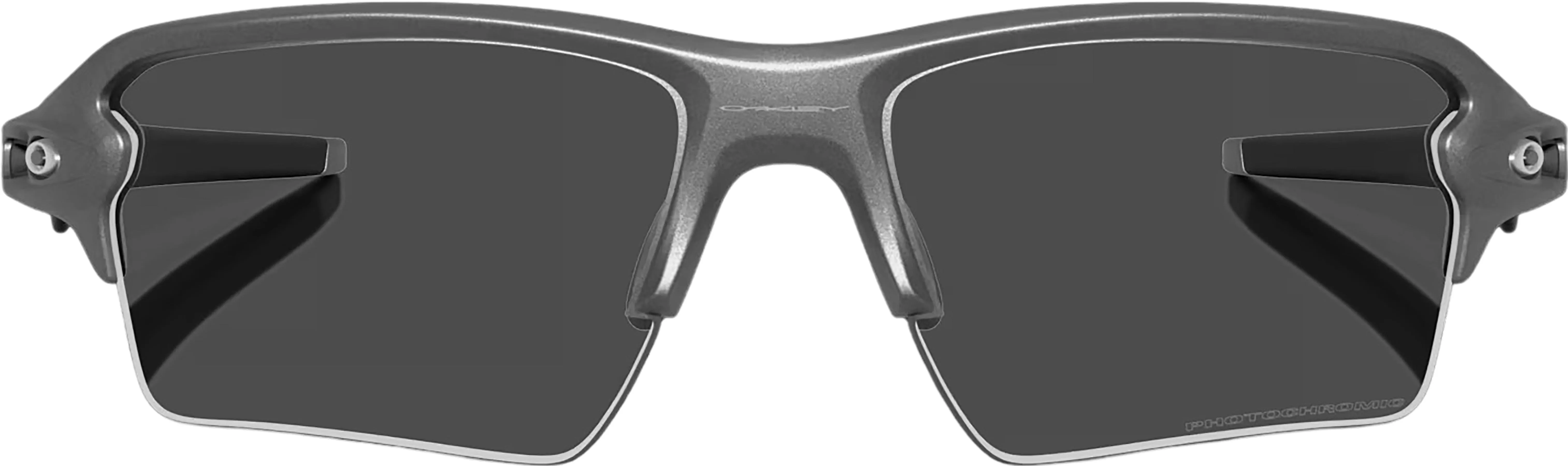 Flak 2.0 XXL Sunglasses - Steel - Clear to Black Iridium Photochromic Lens|-|Lunettes de soleil Flak 2.0 XXL - Steel - Verres Clear to Black Iridium Photochromic sold by Altitude Sports product image thumbnail 4