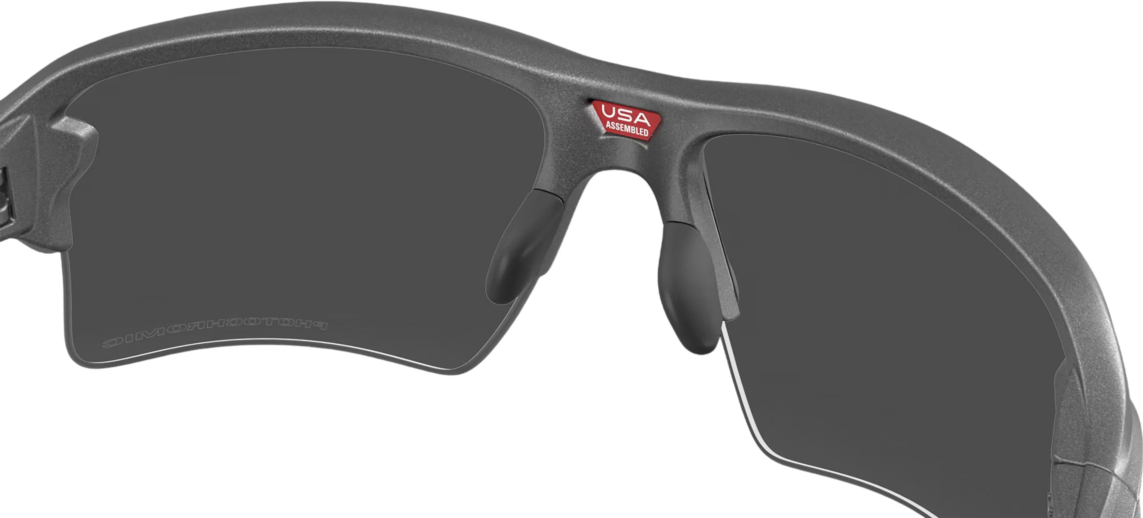 Flak 2.0 XXL Sunglasses - Steel - Clear to Black Iridium Photochromic Lens|-|Lunettes de soleil Flak 2.0 XXL - Steel - Verres Clear to Black Iridium Photochromic sold by Altitude Sports product image thumbnail 5
