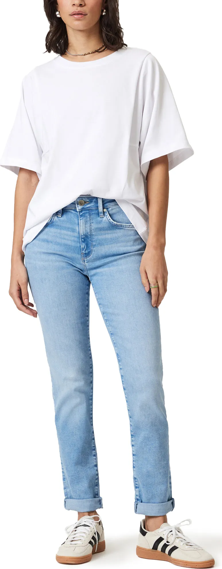 Kathleen Slim Boyfriend Jeans - Women's|-|Jean boyfriend à coupe étroite Kathleen - Femme sold by Altitude Sports product image thumbnail 4