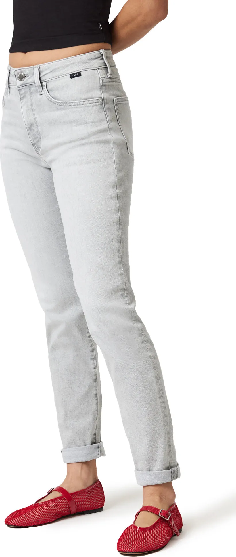 Kathleen Slim Boyfriend Jeans - Women's|-|Jean boyfriend à coupe étroite Kathleen - Femme sold by Altitude Sports product image thumbnail 5