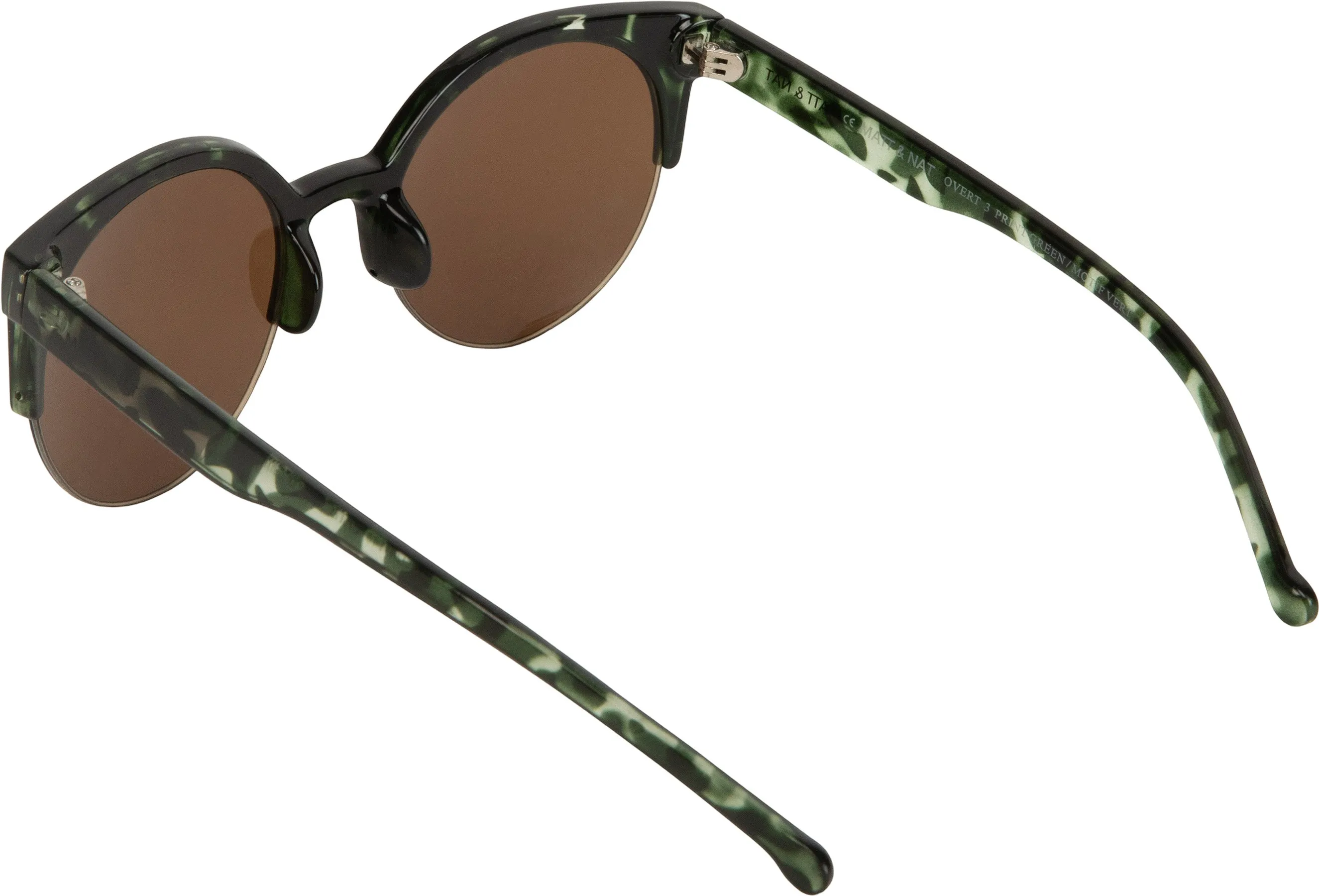 Overt-2 Recycled Clubmaster Sunglasses - Unisex|-|Lunettes de soleil recyclées Clubmaster Overt-2 - Unisexe sold by Altitude Sports product image thumbnail 2