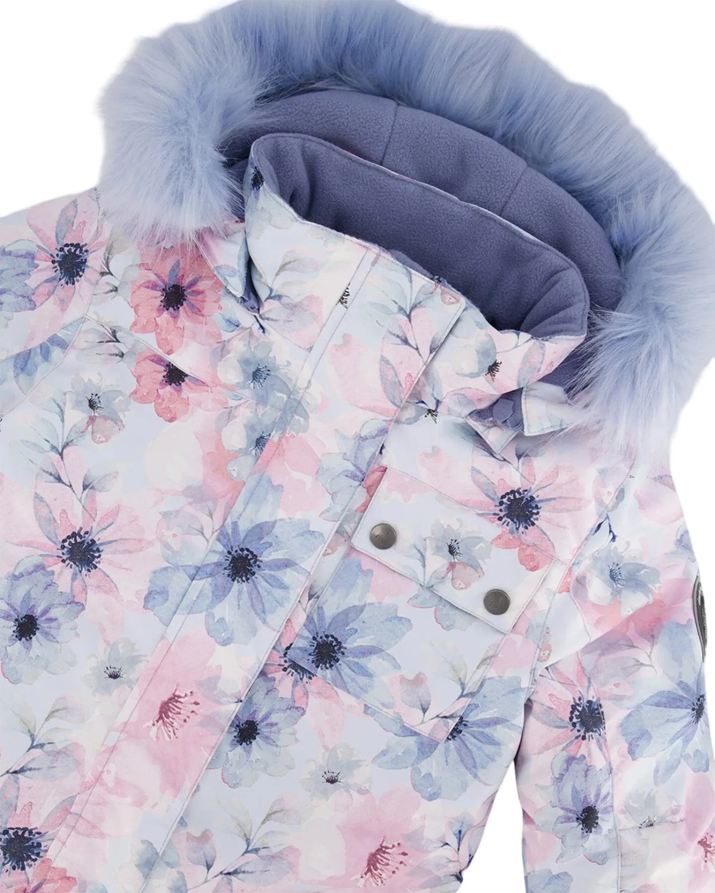 Printed One Piece Snowsuit - Little Girl|-|Habit de neige une-pièce imprimée - Petite Fille sold by Altitude Sports product image thumbnail 3