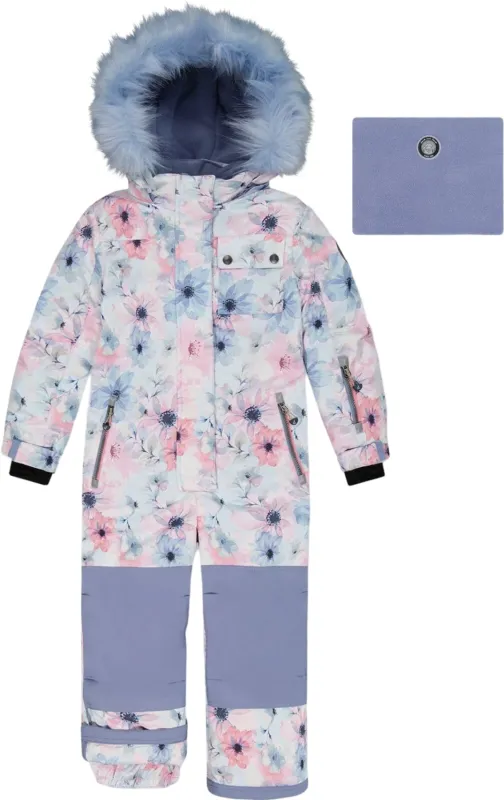Printed One Piece Snowsuit - Little Girl|-|Habit de neige une-pièce imprimée - Petite Fille sold by Altitude Sports