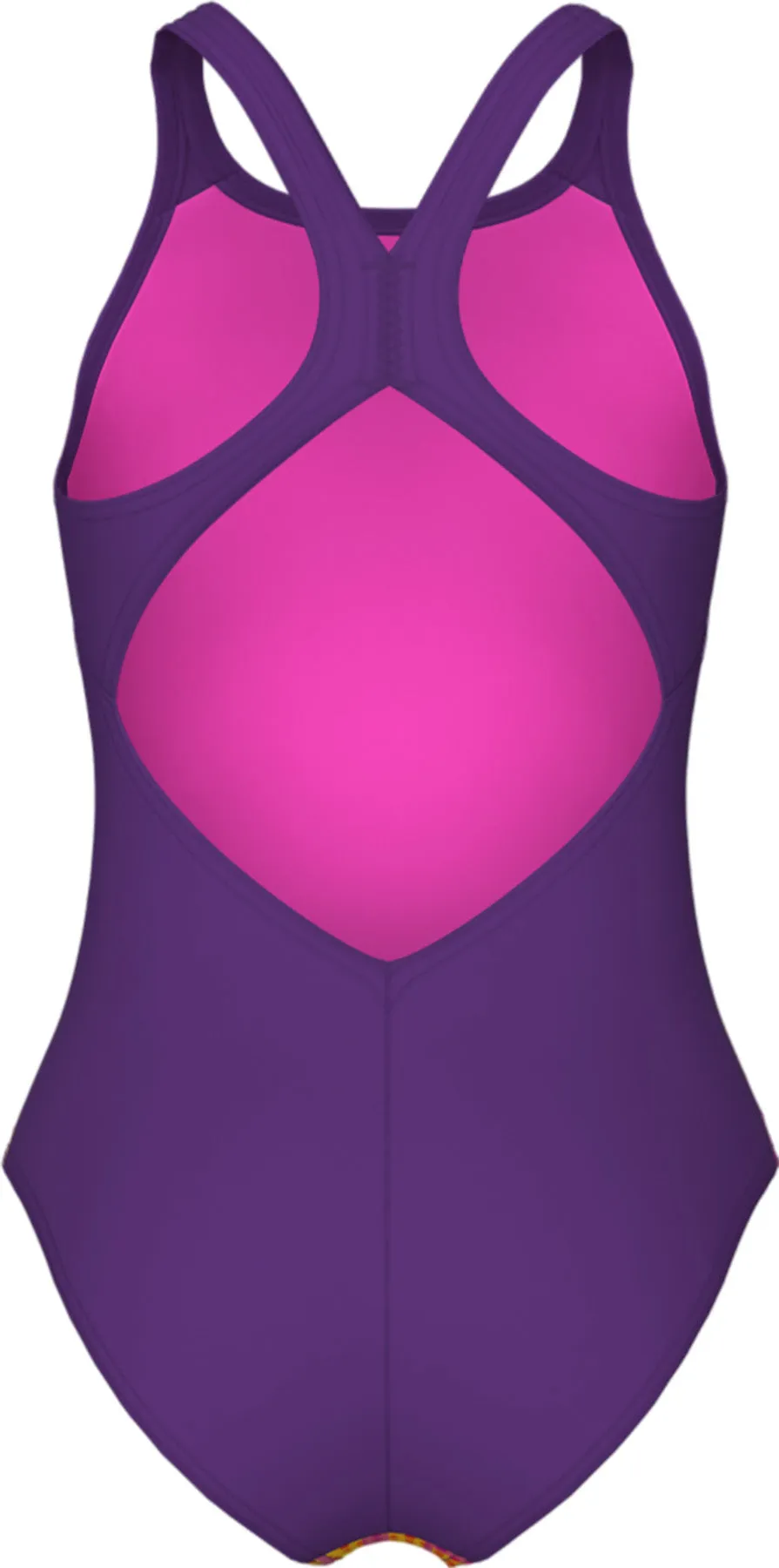 Multi Colours V Back Swimsuit - Girls|-|Maillot de bain dos en V Multi Colours - Fille sold by Altitude Sports product image thumbnail 3