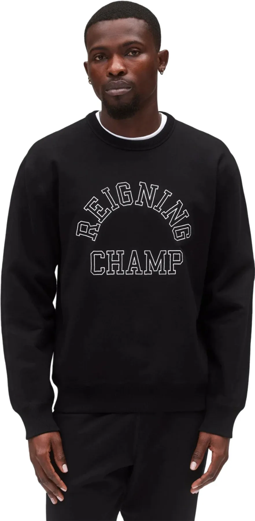 Midweight Terry Arch Logo Standard Crewneck Sweatshirt - Men's|-|Chandail en molleton terry mi-épais à col rond standard avec logo Arch - Homme sold by Altitude Sports product image thumbnail 4