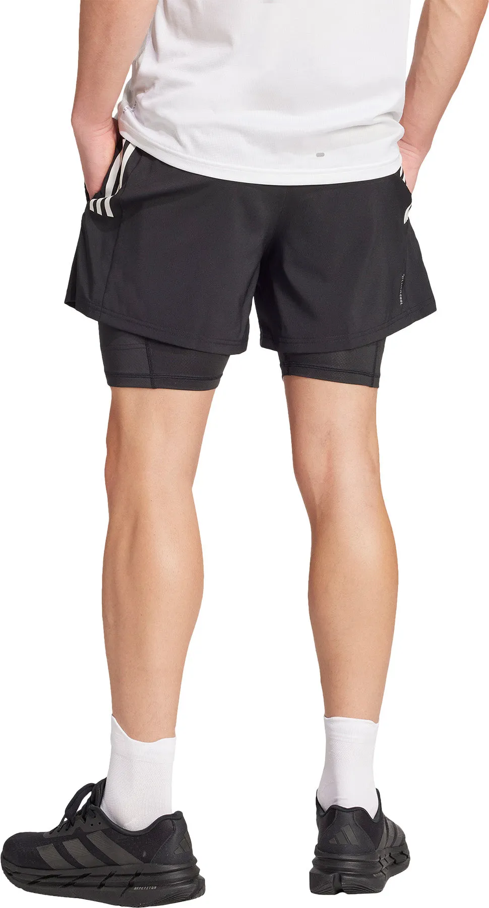 Own The Run CLIMACOOL 2-in-1 5-Pocket Shorts - Men's|-|Short à 5 poches 2 en 1 Own The Run CLIMACOOL - Homme sold by Altitude Sports product image thumbnail 2