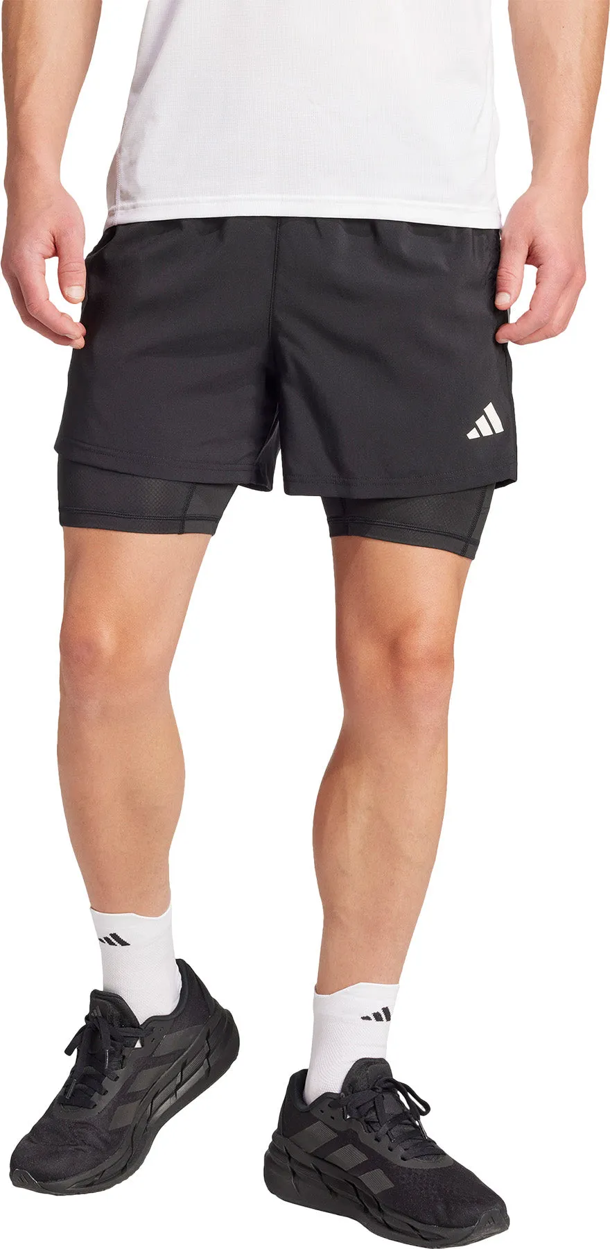 Own The Run CLIMACOOL 2-in-1 5-Pocket Shorts - Men's|-|Short à 5 poches 2 en 1 Own The Run CLIMACOOL - Homme sold by Altitude Sports product image thumbnail 3