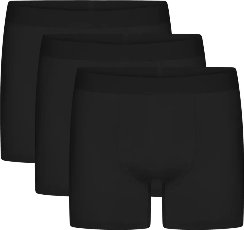Organic Cotton 3 Pack Boxer Briefs  - Men's|-|Boxeurs longs en coton biologique - paquet de 3- Homme - Homme sold by Altitude Sports