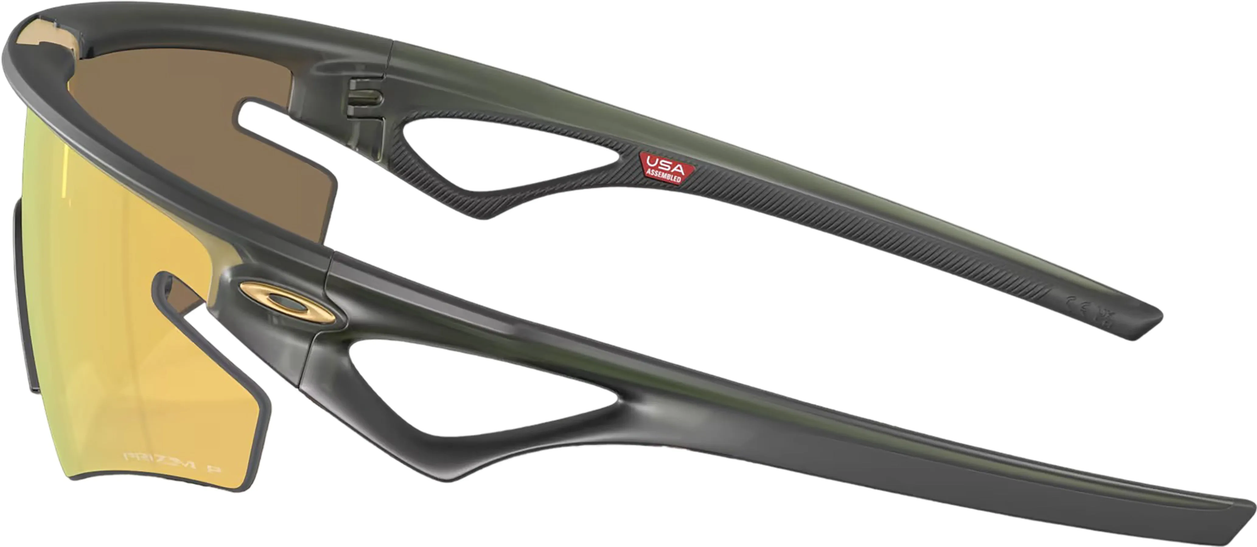 Sphaera Slash Sunglasses - Matte Olive Ink - Prizm 24k Polarized Lens|-|Lunettes de soleil Sphaera Slash - Matte Olive Ink - Verres Prizm 24k Polarized sold by Altitude Sports product image thumbnail 5