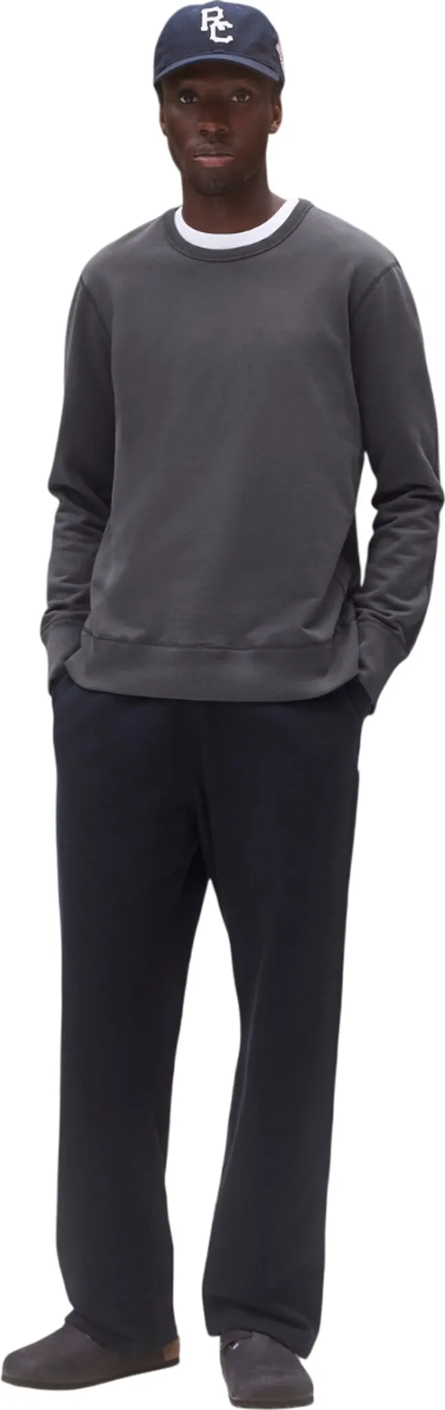 Midweight Terry Slim Fit Crewneck Sweatshirt - Men's|-|Chandail en molleton à col rond ajusté en tissu éponge mi-épais - Homme sold by Altitude Sports product image thumbnail 2