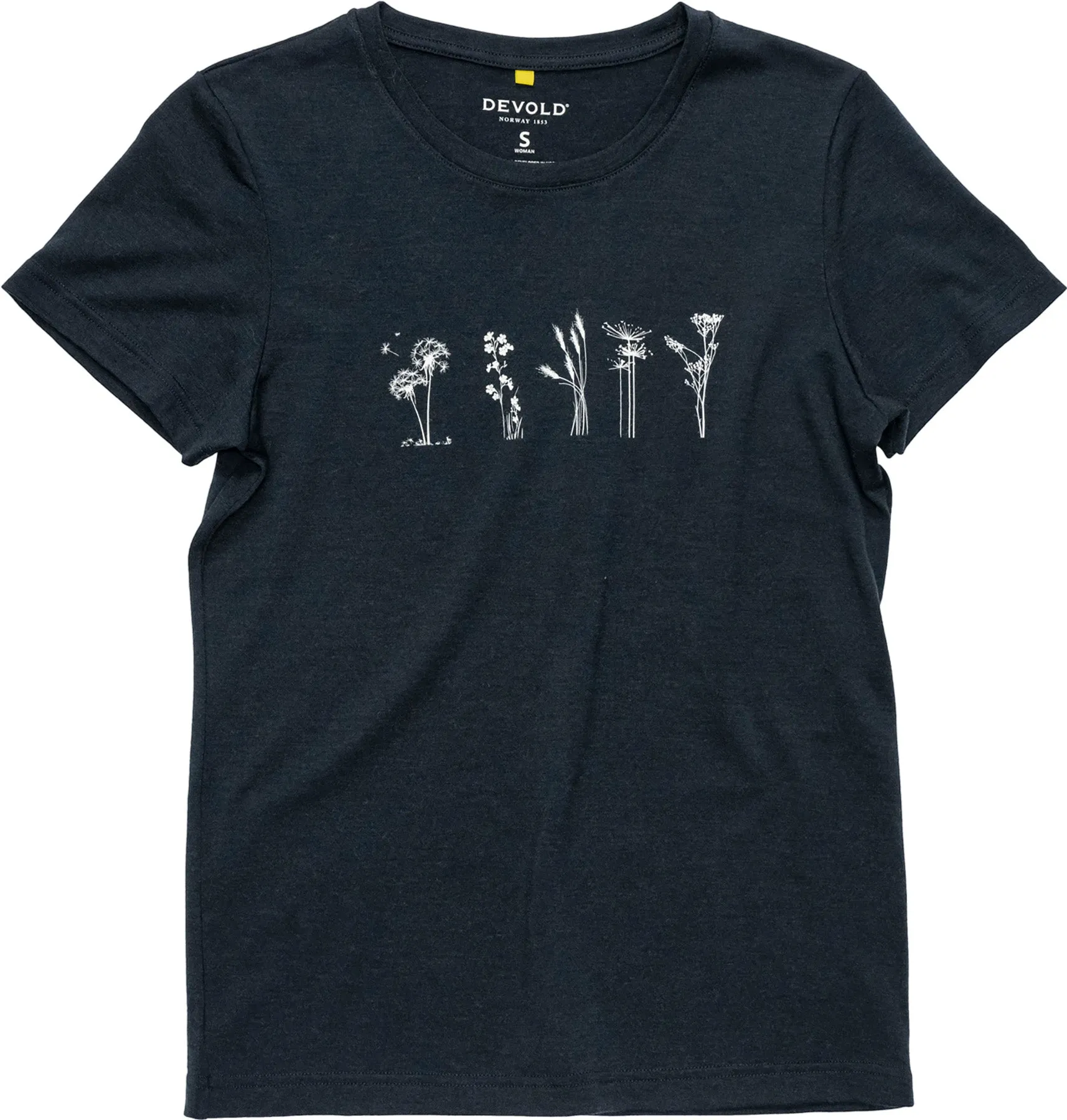 Classic Flowers Merino T-Shirt - Women's|-|T-shirt en mérinos Classic Flowers - Femme sold by Altitude Sports product image thumbnail 3