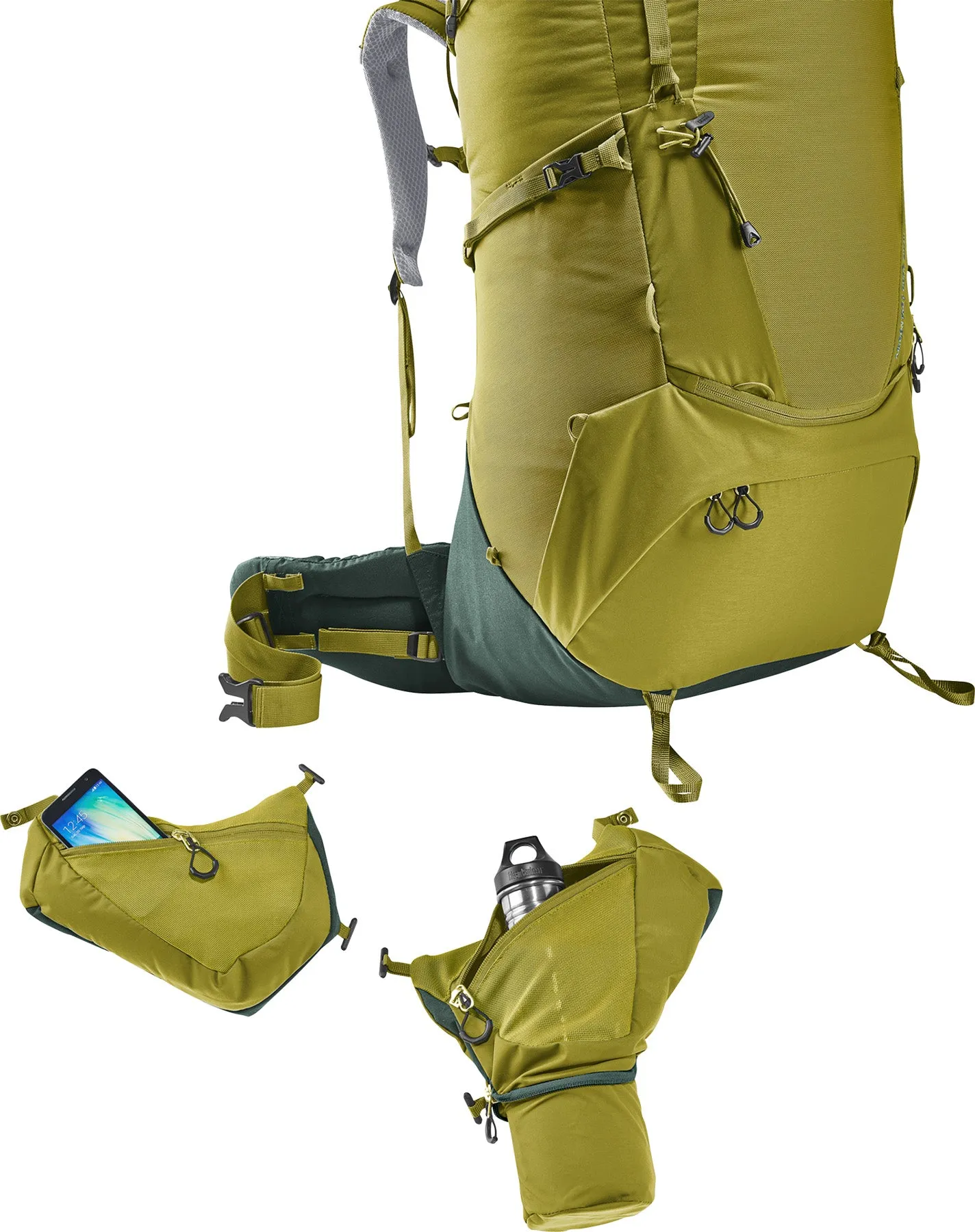 Aircontact Core Trekking Backpack 70+10L - Unisex|-|Sac à dos de randonnée Aircontact Core 70+10L - Unisexe sold by Altitude Sports product image thumbnail 3