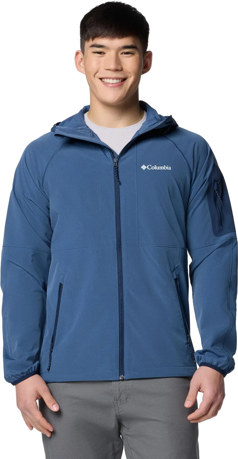 Tall Heights II Hooded Softshell Hiking Jacket - Men's|-|Veste de Randonnée Softshell à Capuche Tall Heights II - Homme sold by Altitude Sports