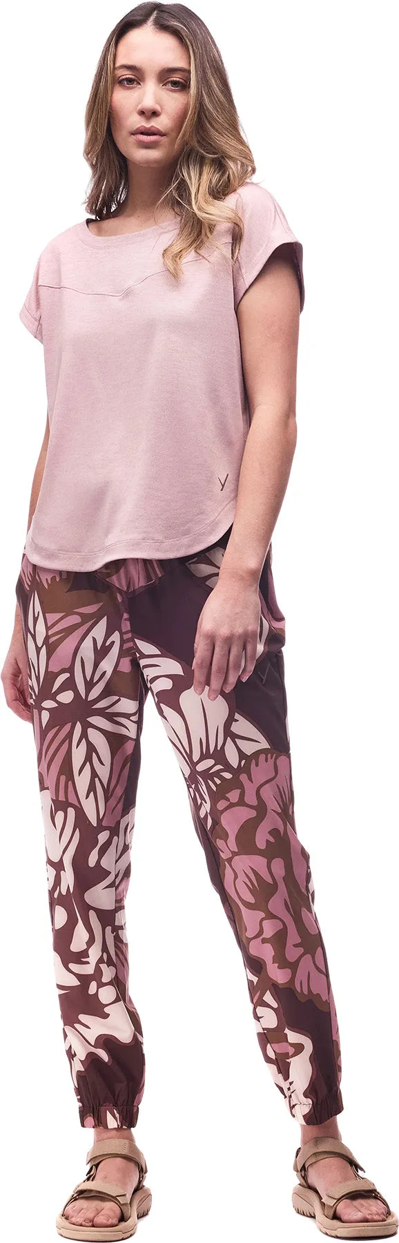 Pescolo Short Sleeve Boat-Neck Top - Women's|-|Haut à manches courtes et col bateau Pescolo - Femme sold by Altitude Sports product image thumbnail 3